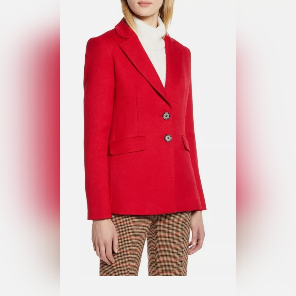 Halogen X Atlantic Pacific Red Blazer, Size 20